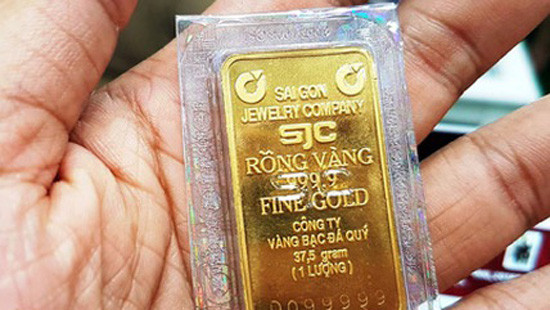 Giá vàng tăng sát ngưỡng 37 triệu đồng/lượng