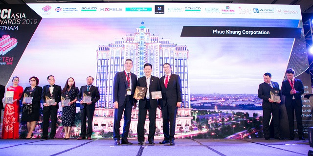 Phuc Khang Corporation 3 lần liên tiêp đạt giải Asia Awards 2019
