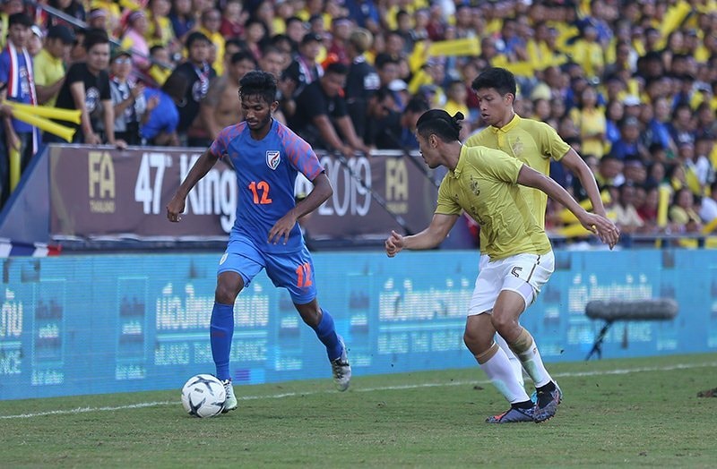 Thua Ấn Độ 0-1, Thái Lan trắng tay tại King's Cup 2019