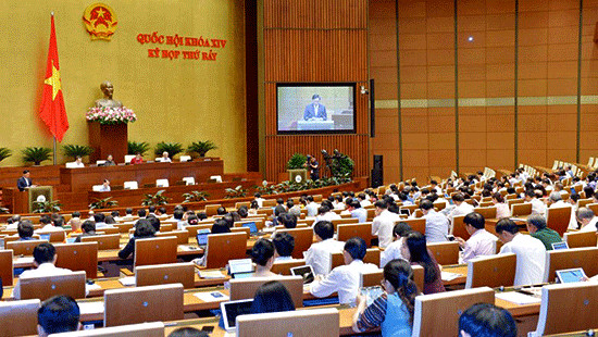 Quốc hội bỏ phiếu kín phê chuẩn việc bổ nhiệm Thẩm phán TANDTC