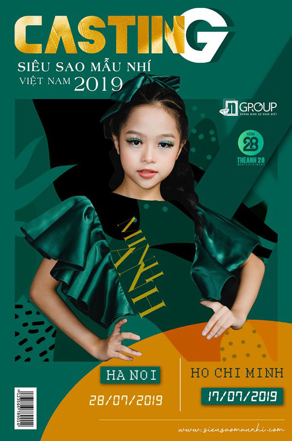 Siêu sao mẫu nhí Việt Nam thu hút hàng nghìn thí sinh ngay tuần đầu tiên công bố