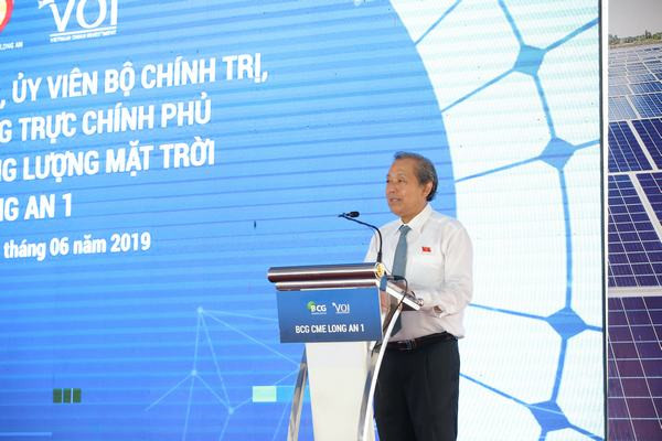 Quỹ Đầu tư Vietnam-Oman (VOI) khánh thành nhà máy điện mặt trời trên 1.000 tỉ đồng ở Long An