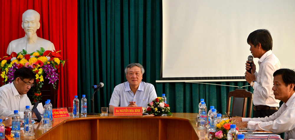 Chánh án TANDTC làm việc tại TAND hai cấp tỉnh Quảng Nam về công tác hoà giải