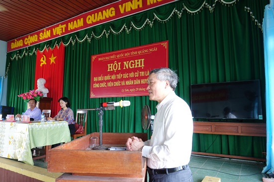 Chánh án TANDTC Nguyễn Hòa Bình: Lý Sơn phải giải ngay bài toán nước ngọt