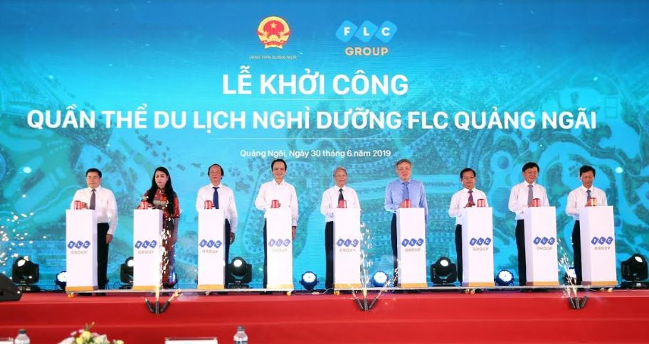 Tập đoàn FLC khởi công quần thể nghỉ dưỡng 1.026 ha tại Quảng Ngãi