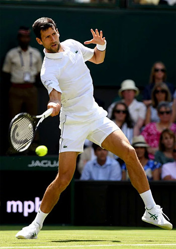 Djokovic giành trận thắng thứ 10 trong 12 lần đối đầu Kohlschreiber.