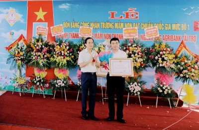 Agribank tài trợ 25 tỷ đồng xây dựng trường cho huyện miền núi Thanh Chương – Nghệ An