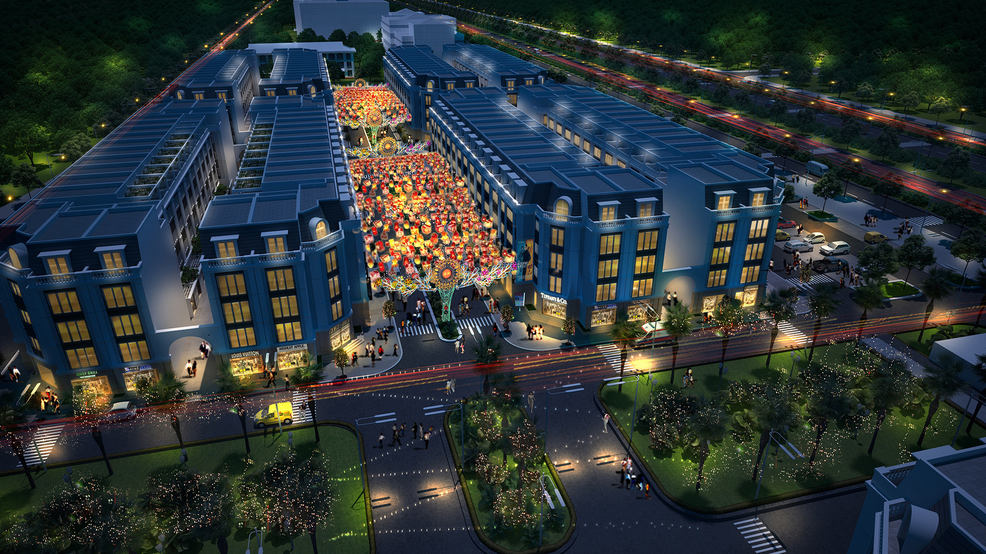 Khu phố đêm Hoa Châu mở ra diện mạo mới cho thành phố Thanh Hóa