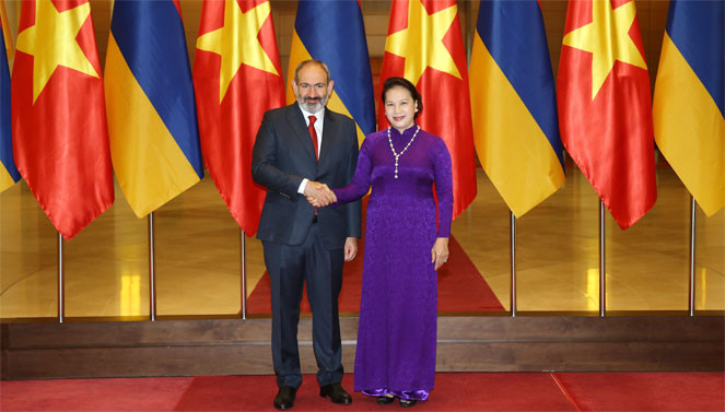 Lãnh đạo Việt Nam hội kiến, hội đàm với Thủ tướng Cộng hòa Armenia