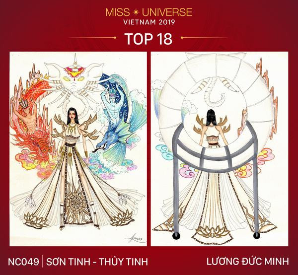 “Bàn thờ” lọt top 5 trang phục dân tộc cho Hoàng Thùy tại Miss Universe 2019