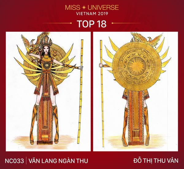 “Bàn thờ” lọt top 5 trang phục dân tộc cho Hoàng Thùy tại Miss Universe 2019