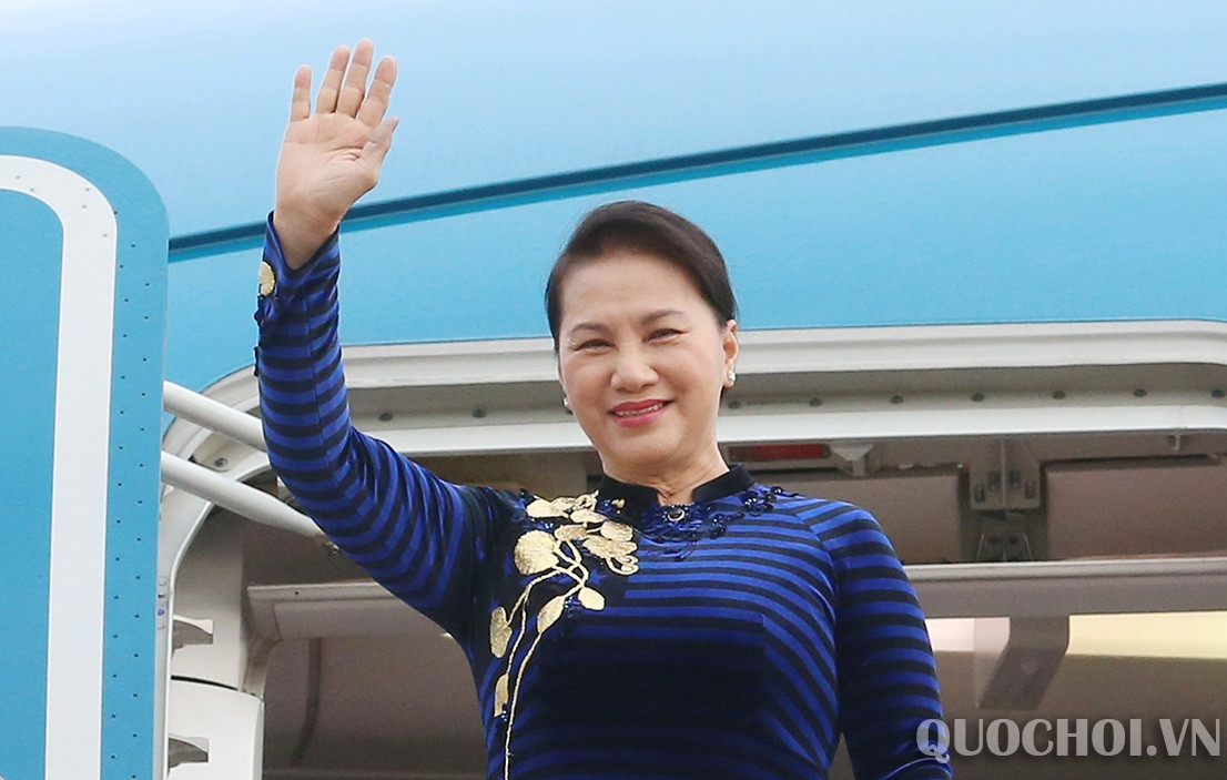 Chủ tịch Quốc hội Nguyễn Thị Kim Ngân lên đường thăm chính thức Trung Quốc