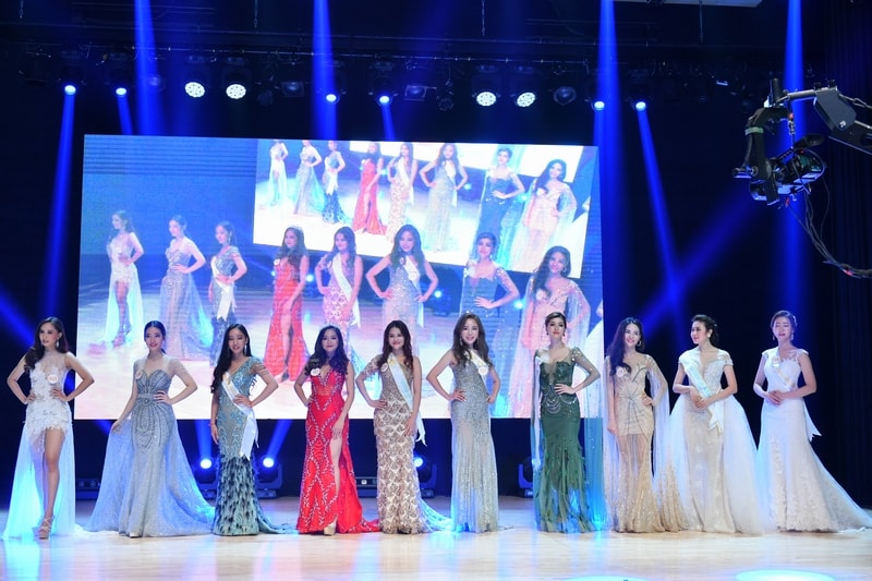 Nữ hoàng Thanh Hương tỏa sáng đêm chung kết Queen of Beauty World 