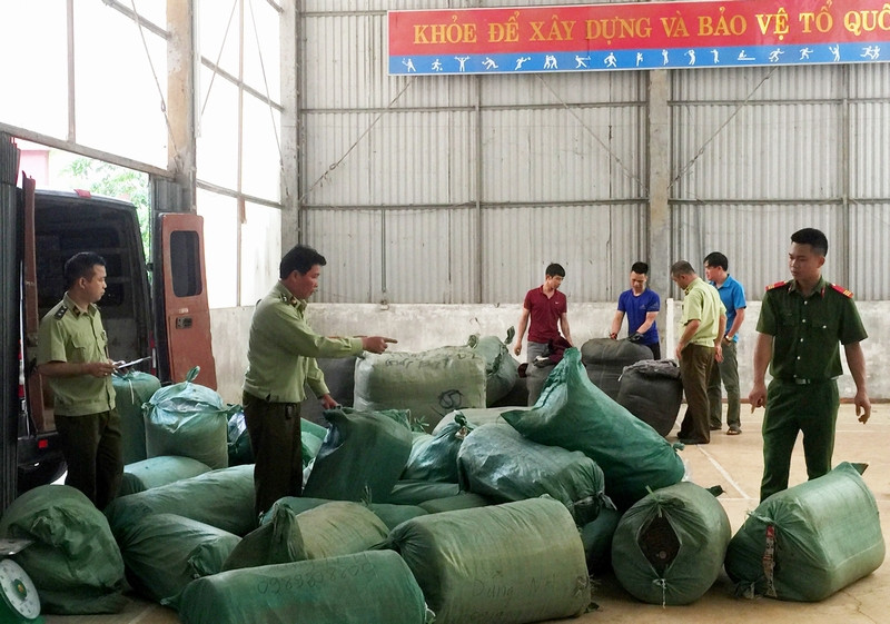 Thu giữ nhiều hàng hóa nhập lậu gắn mác “Madein Vietnam”