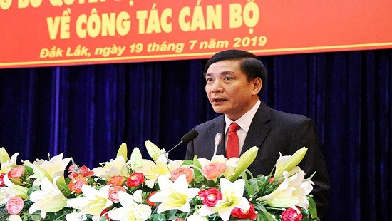 Chủ tịch Tổng LĐLĐ Việt Nam được điều động, bổ nhiệm làm Bí thư Tỉnh ủy Đắk Lắk