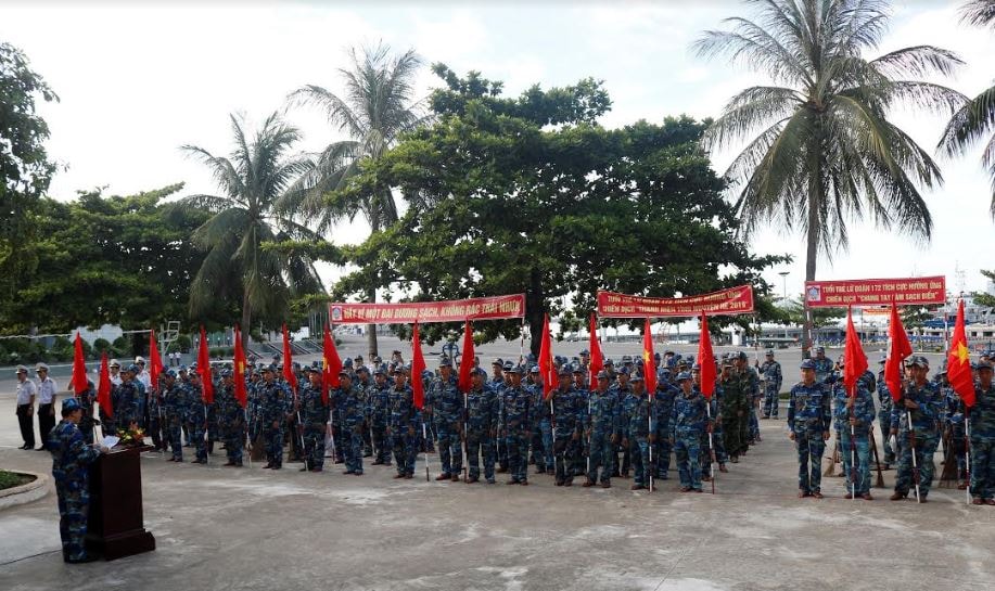 Lữ đoàn 172, Vùng 3 Hải quân: Điểm sáng trong công tác bảo vệ môi trường