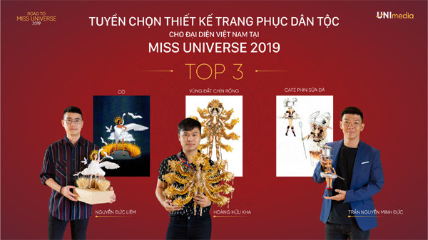 Lộ diện Top 3 trang phục dân tộc cho á hậu Hoàng Thùy tại Miss Universe 2019