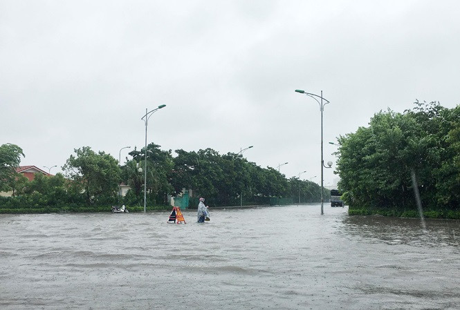 Nhiều địa phương ảnh hưởng nặng do mưa sau bão số 3