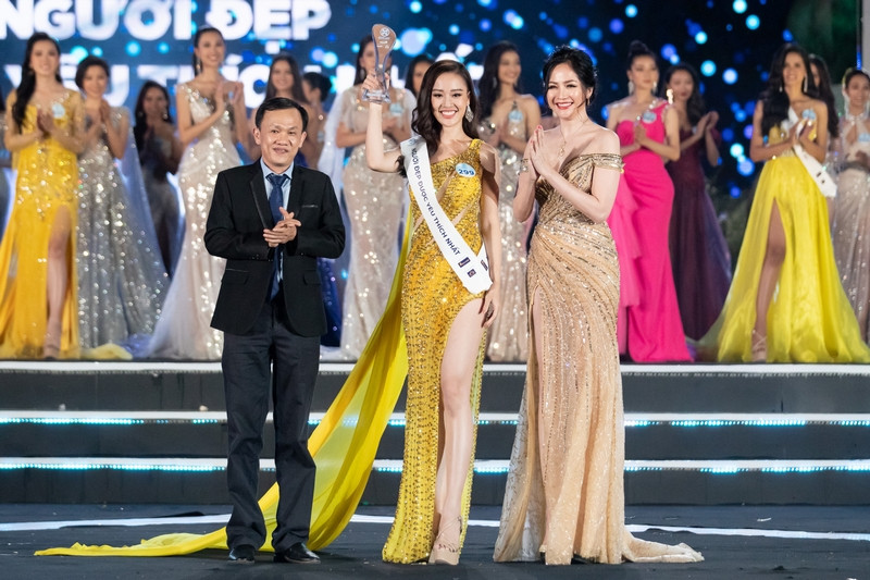 Cận cảnh nhan sắc Người đẹp được yêu thích nhất Hoa hậu Thế giới Việt Nam 2019