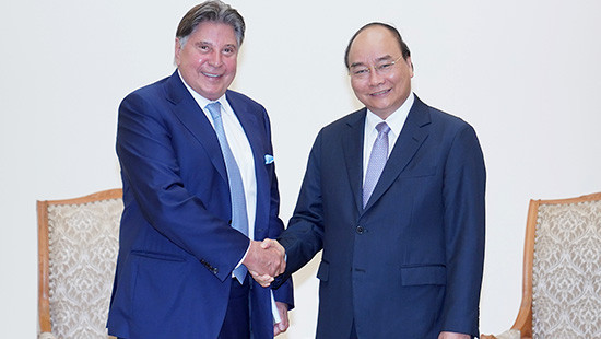 Thủ tướng Nguyễn Xuân Phúc tiếp Chủ tịch Tập đoàn TTI