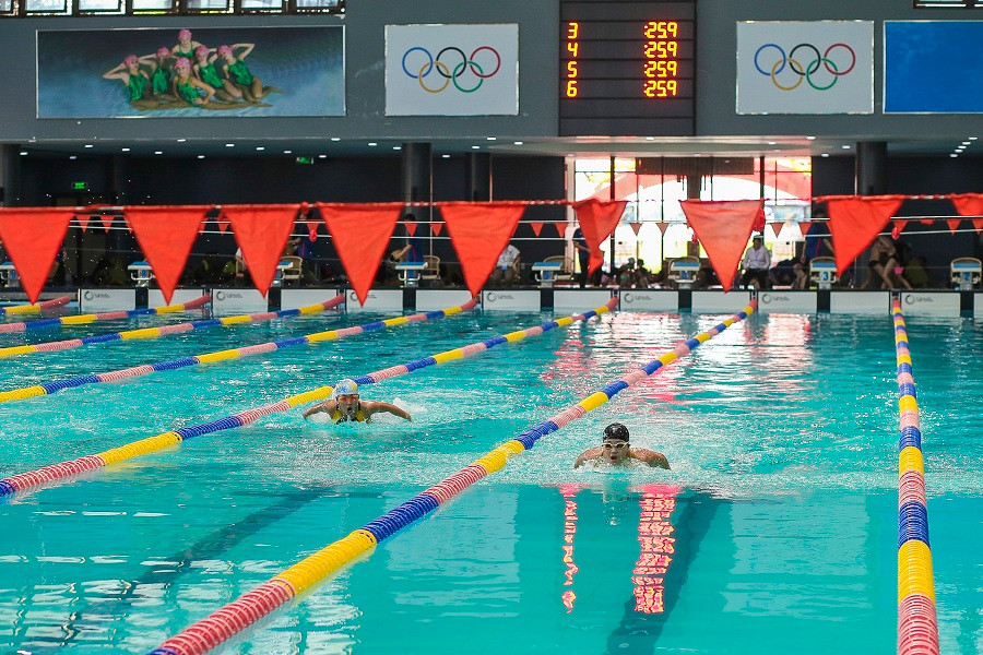 154 huy chương đã trao tại Giải bơi lặn vô địch các CLB quốc gia khu vực 1 Cúp Sun Sport Complex