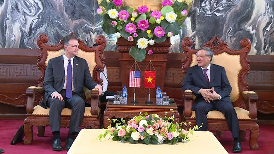 Chánh án TANDTC Việt Nam tiếp xã giao Đại sứ Hoa Kỳ tại Việt Nam