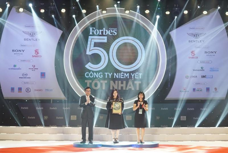 Vietjet ghi “hattrick” với danh sách 50 công ty niêm yết tốt nhất Việt Nam của Forbes