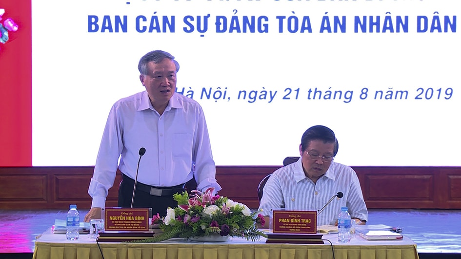 Ngành Tòa án đóng góp rất lớn trong công tác hoàn thiện chính sách, pháp luật