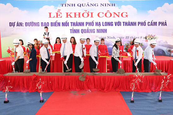 Quảng Ninh khởi công đường bao biển  Hạ Long - Cẩm Phả