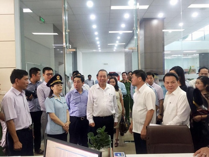 Phó Thủ tướng Thường trực Chính phủ Trương Hòa Bình làm việc với tỉnh Quảng Ninh 