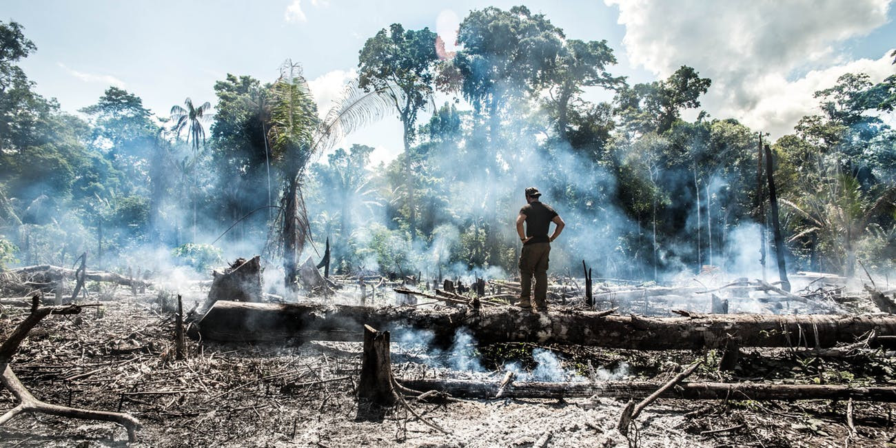 Tiếp tục bùng phát hàng trăm đám cháy rừng Amazon tại Brazil