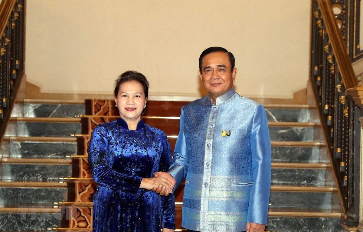 Chủ tịch Quốc hội Nguyễn Thị Kim Ngân hội đàm, hội kiến các nhà lãnh đạo Thái Lan