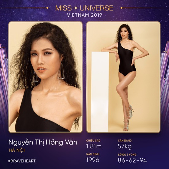 Xuất hiện những thí sinh nổi bật tại Hoa hậu Hoàn vũ Việt Nam 2019