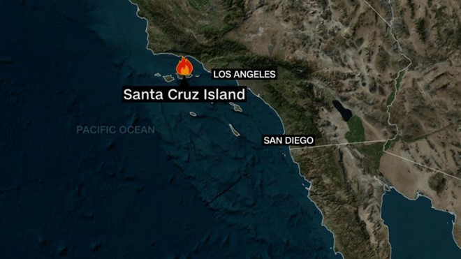 Thảm kịch cháy tàu lặn biển ở California, hàng chục người mất tích