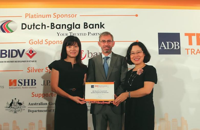 BIDV nhận giải thưởng “Best SME Deal” của ADB