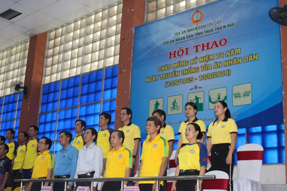 TAND tỉnh TT-Huế tổ chức Hội thao mừng 74 năm ngày Truyền thống 