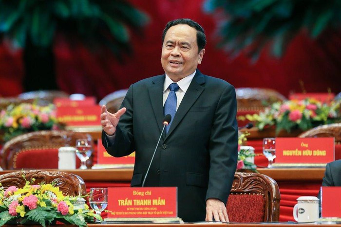 Ông Trần Thanh Mẫn tái cử chức Chủ tịch Ủy ban Trung ương MTTQ Việt Nam
