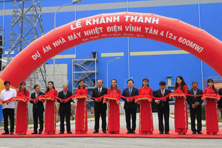 Phó Thủ tướng Trương Hòa Bình dự khánh thành Nhà máy Nhiệt điện Vĩnh Tân 4 