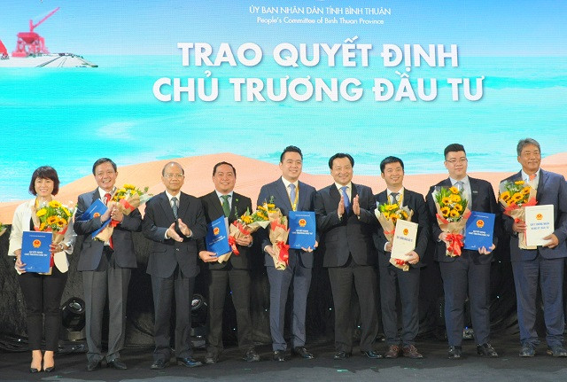 Bình Thuận: Trao quyết định chủ trương đầu tư Dự án Thanh Long Bay 