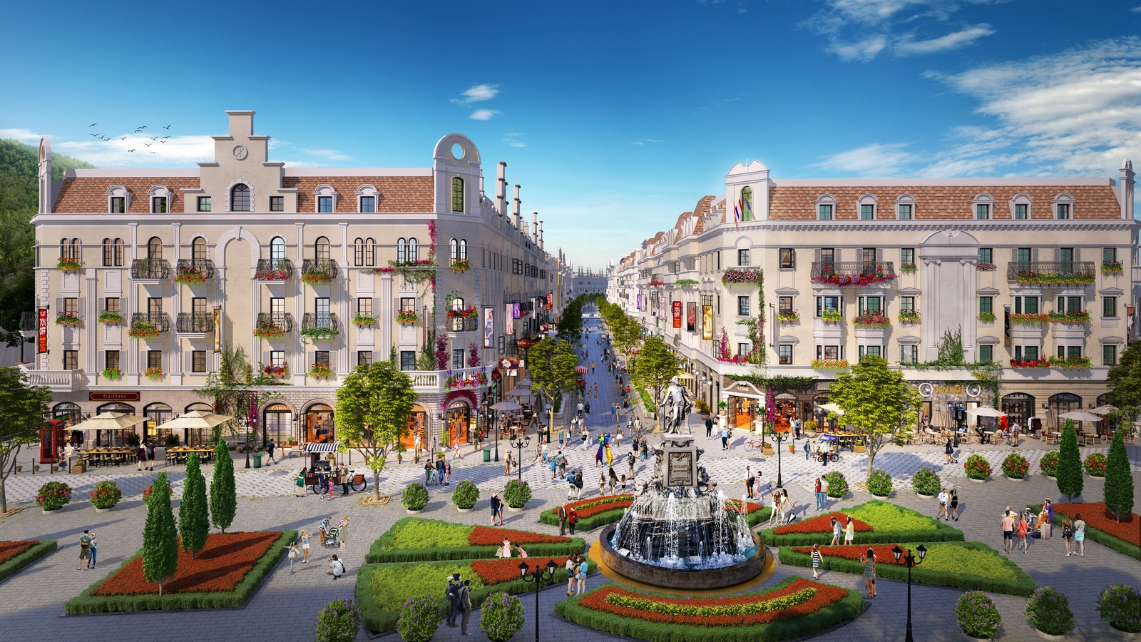 Quên gánh nặng tài chính, đầu tư nhà phố tại Shophouse Europe để hưởng những ưu đãi 