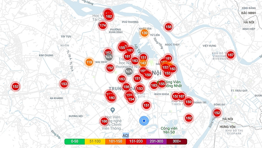 Báo động chất lượng không khí ở đô thị lớn