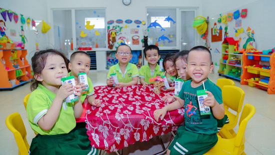 Tưng bừng Ngày hội Sữa học đường Đà Nẵng 