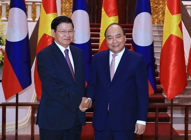 Thủ tướng CHDCND Lào thăm chính thức Việt Nam