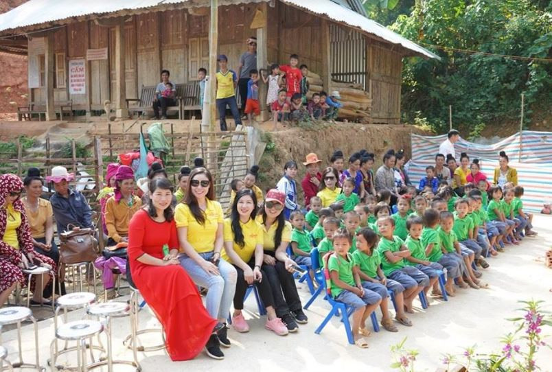 Trao 2 điểm trường mầm non tại xã vùng cao khó khăn của tỉnh Sơn La