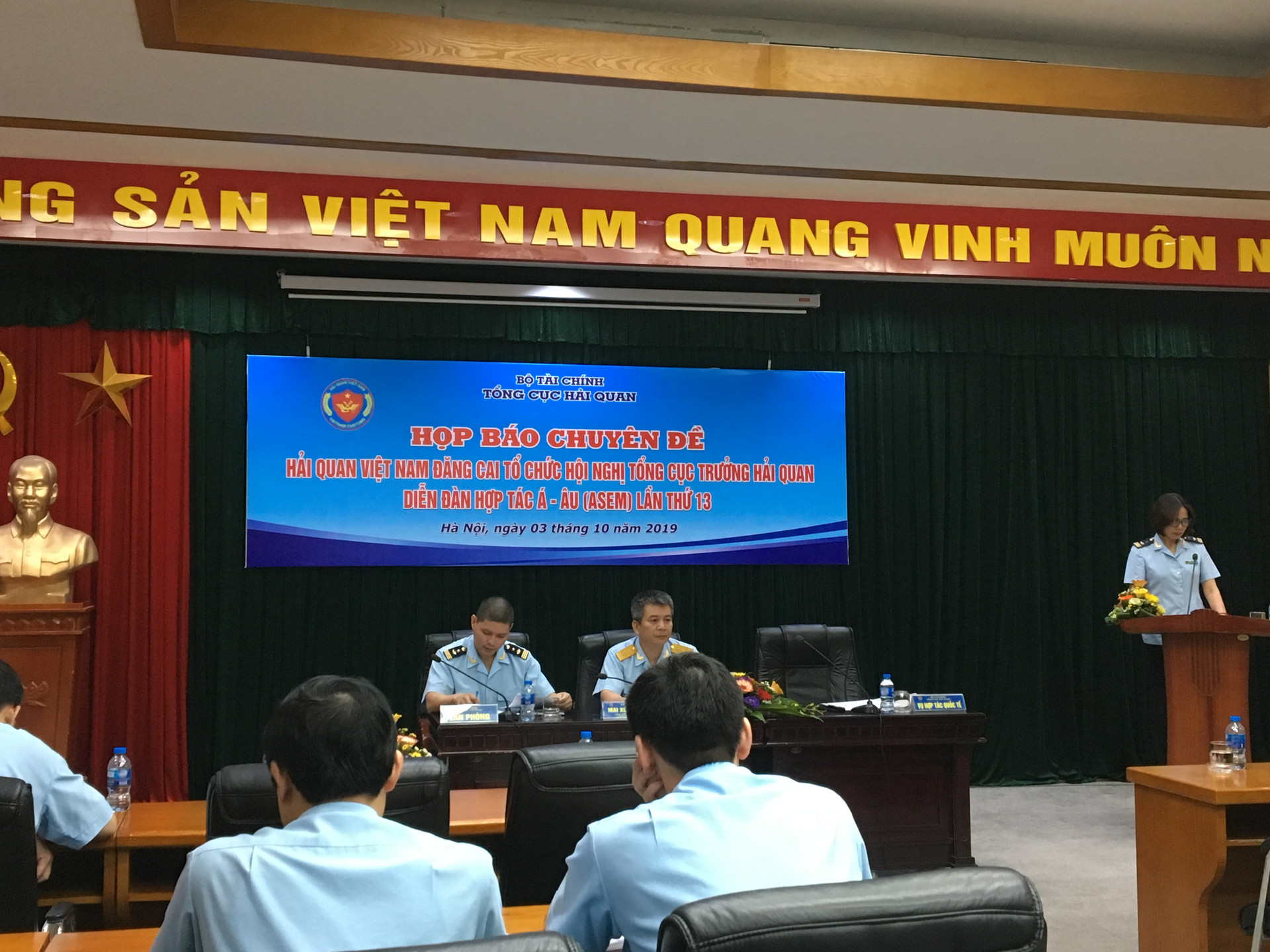 Hải quan Việt Nam đăng cai tổ chức Hội nghị Tổng cục trưởng Hải quan Diễn đàn Hợp tác Á - Âu (ASEM) lần thứ 13