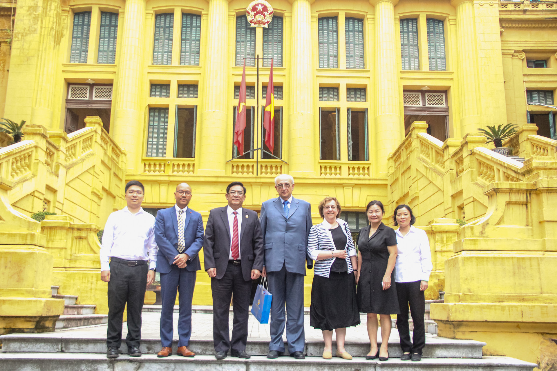 Thẩm phán TANDTC Tống Anh Hào tiếp Chủ tịch Hiệp hội Thẩm phán quốc tế