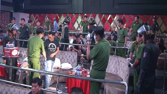 31 người dương tính với ma túy trong quán bar ở Kiên Giang