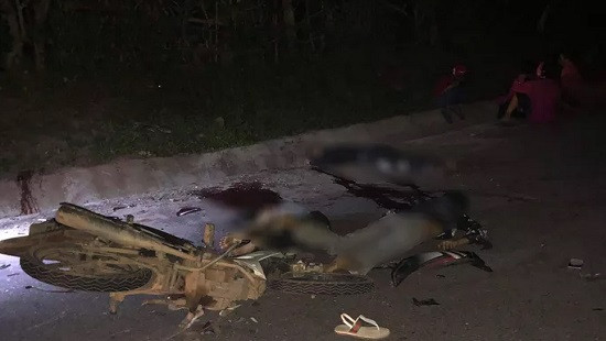 Quảng Trị: Va chạm xe máy, 6 người thương vong