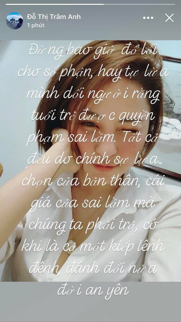 Hơn nửa năm sau khi lộ clip nóng, hot girl Trâm Anh than thở: 'Đến bao giờ mới cảm thấy được bình yên...' 3