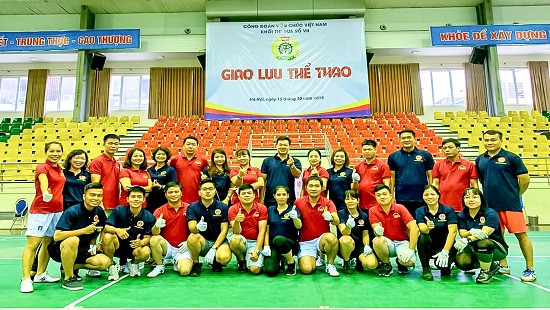 Giao lưu thể thao Khối thi đua số VII Công đoàn viên chức Việt Nam